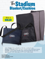 Stadium Blanket/Cushion